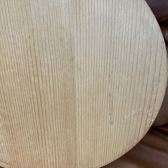 Rare Original Painted Wooden Cutting Board Egg Day Hen Stew Pot Strawberries - Picture 9 of 13